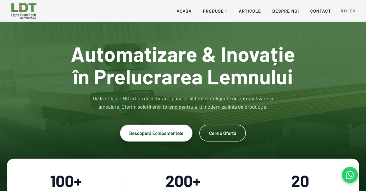 Ligna Dumi Tech — homepage